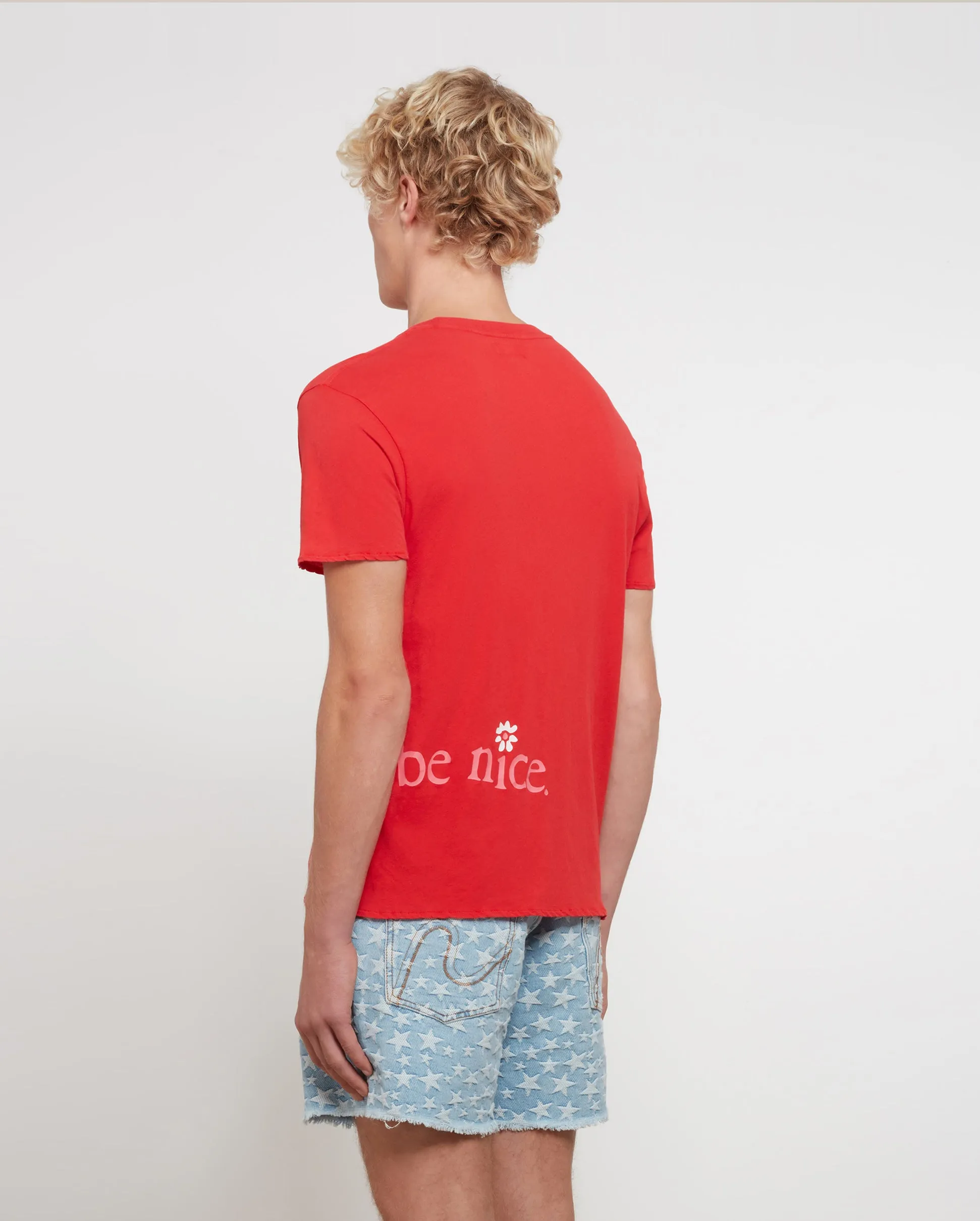 UNISEX VENICE PRINT TSHIRT JERSEY / RED