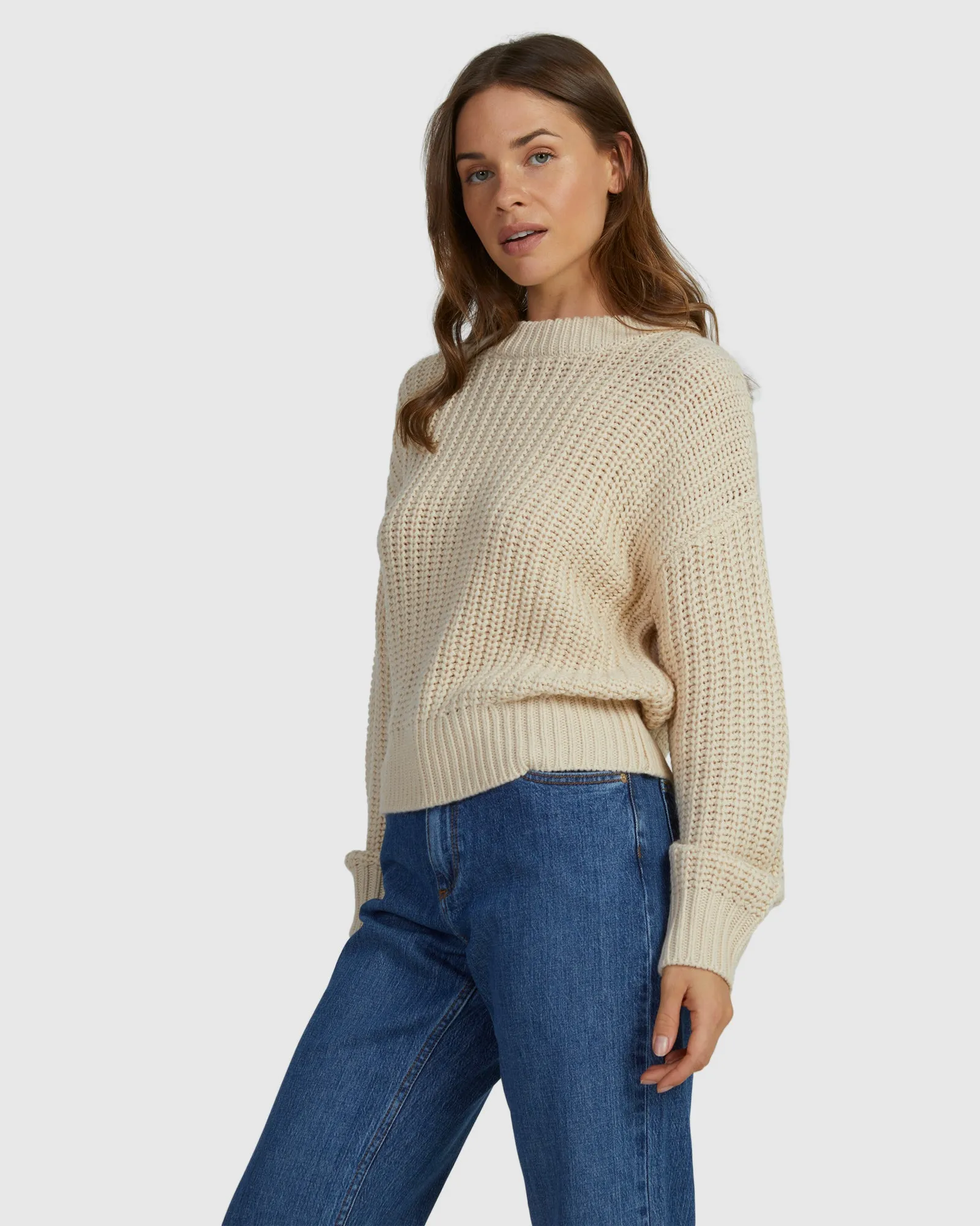 Womens Coming Home Long Sleeve Jumper